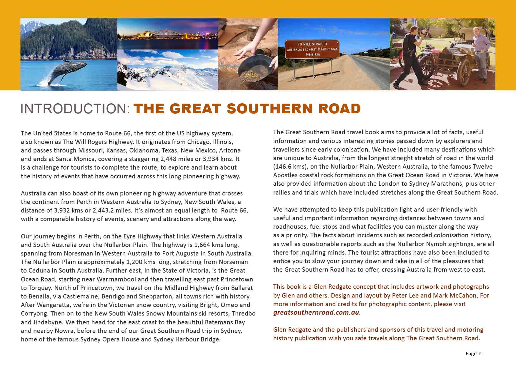 Great Southern Road - Introduction