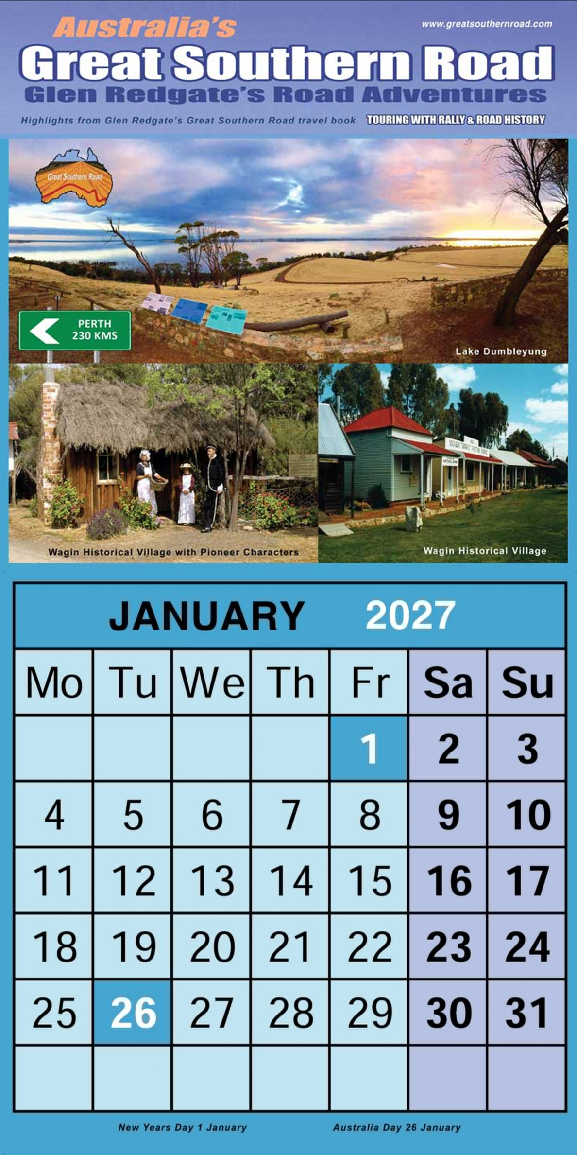 January - Calendar - Great Southern Road