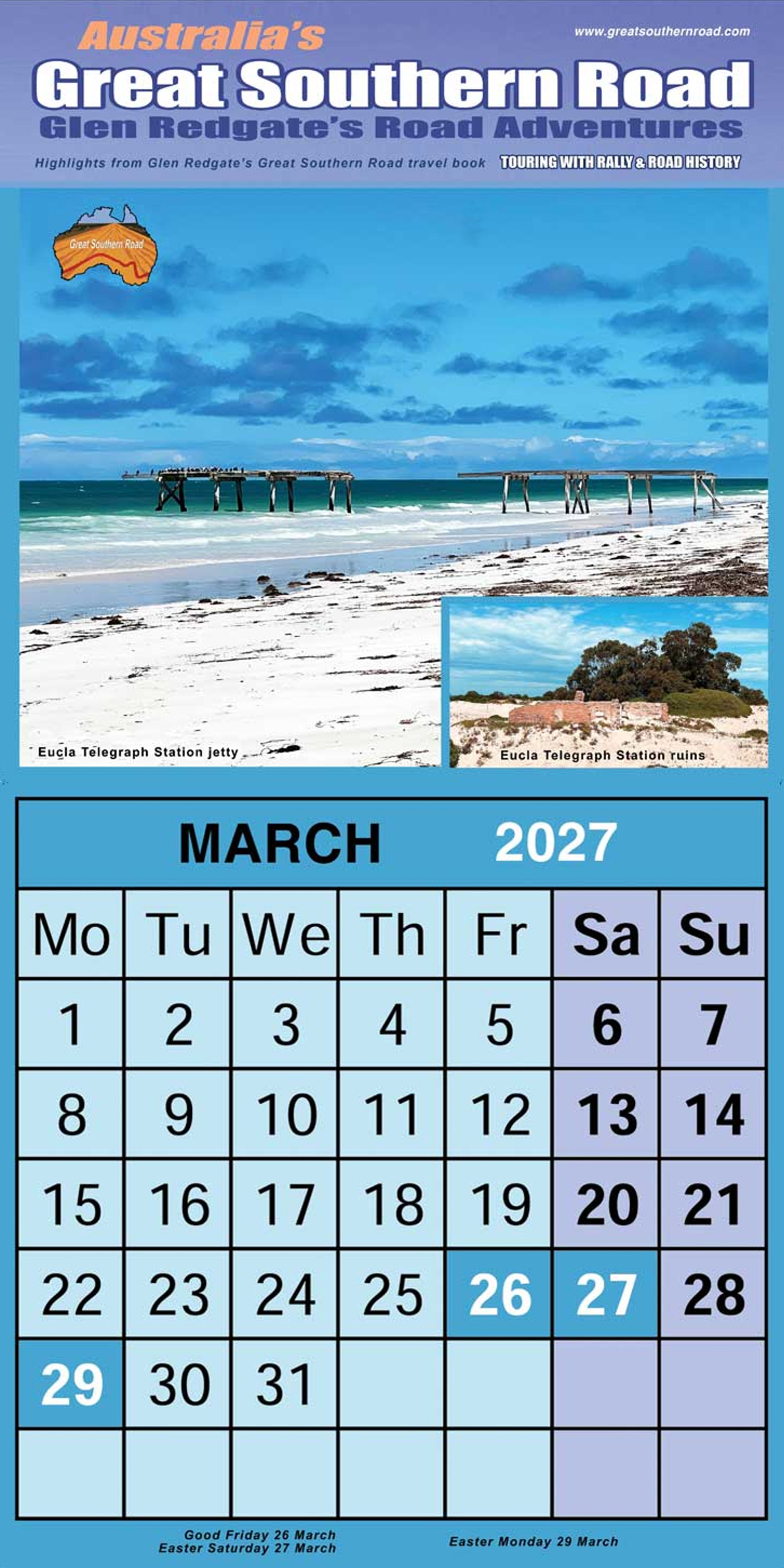 March - Calendar - Great Southern Road