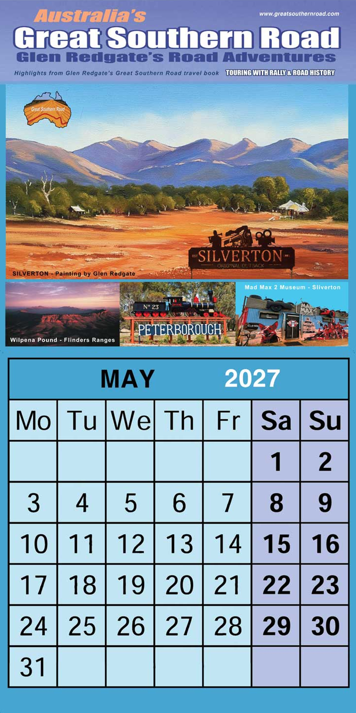May - Calendar - Great Southern Road